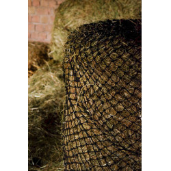 Red para heno de pacas redondas HIPPOTONIC Negro