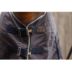 Camisa Equithème Vague Azul marino