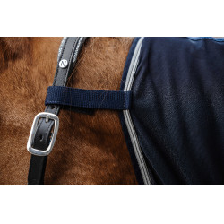 Camisa Equithème Micro mesh combo Azul marino