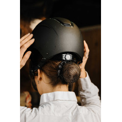 Red para el cabello Equithème Shiny Negro