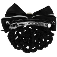Rejilla para el cabello Equithème Perle Negro / blanco Rejilla para el cabello Equithème Perle Negro / blanco