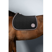 Manta de silla Harcour Suze Negro / rosa