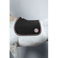 Manta de silla Harcour Suze Negro / rosa