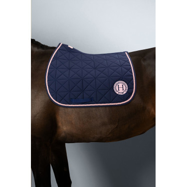 Manta de silla Harcour Suze Marino / rosa Azul