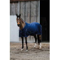 Camisa de policotón Equithème Classic Azul marino