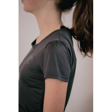 Camiseta Tecty Pénélope de manga corta Gris