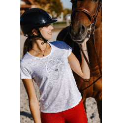 Camiseta Equithème Claire Blanco