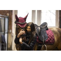 Manta de montar Lami-Cell Galaxy Velvet Burdeos