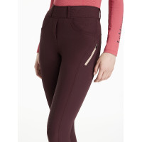 Legging cepillado LeMieux Amy para mujer Ciruela damascena Violeta
