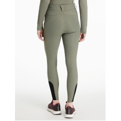 Legging cepillado LeMieux Amy para mujer Romero Verde