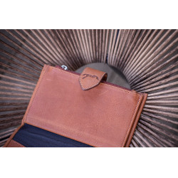 Cartera PENELOPE Bertille Coñac Marrón