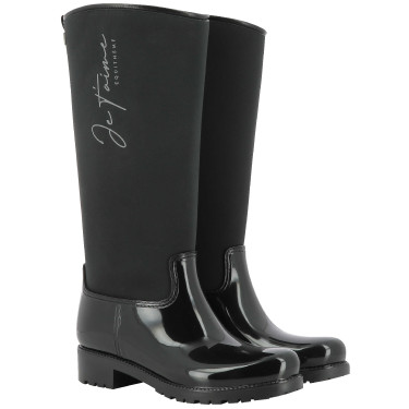 Botas de lluvia Equithème Je t'aime Negro Botas de lluvia Equithème Je t'aime Negro