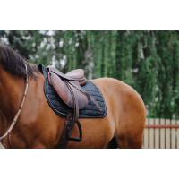 Manta de montar Equithème Domino Azul Manta de montar Equithème Domino Azul