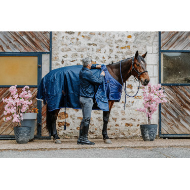 Onderdeken Equithème Classic Azul marino