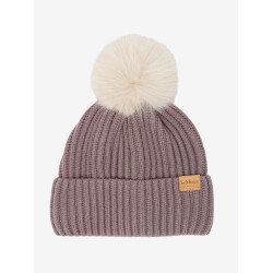 Gorro de punto acanalado LeMieux Clara Nuez Marrón