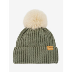 Gorro de punto acanalado LeMieux Clara Romero Verde
