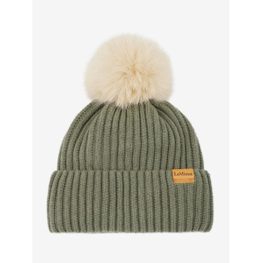 Gorro de punto acanalado LeMieux Clara Romero Verde