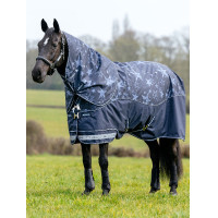 Manta de exterior LeMieux 100 g Arika Star Marino Azul marino Manta de exterior LeMieux 100 g Arika Star Marino Azul marino