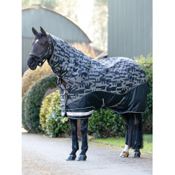 Manta exterior reflectante LeMieux Arika 200 g Negro Manta exterior reflectante LeMieux Arika 200 g Negro