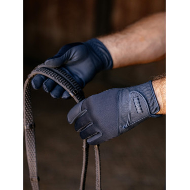 Guantes de equitación LeMieux Hybrid Marino Azul marino