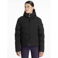 Abrigo de equitación Young Rider LeMieux impermeable Daisy Negro