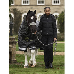 Abrigo de equitación Young Rider LeMieux impermeable Daisy Negro Abrigo de equitación Young Rider LeMieux impermeable Daisy Negro