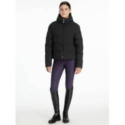 Abrigo de equitación Young Rider LeMieux impermeable Daisy Negro Abrigo de equitación Young Rider LeMieux impermeable Daisy Negro