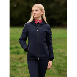 Abrigo de equitación impermeable Thea Young Rider de LeMieux Marino Azul marino