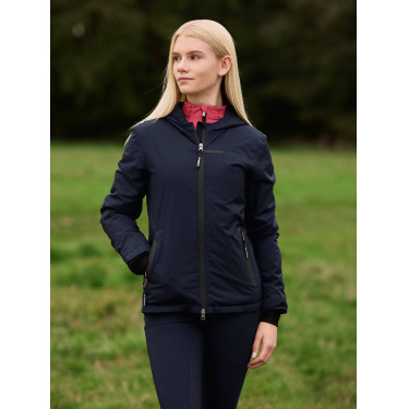 Abrigo de equitación impermeable Thea Young Rider de LeMieux Marino Azul marino