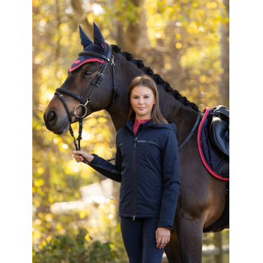 Abrigo de equitación impermeable Thea Young Rider de LeMieux Marino Azul marino
