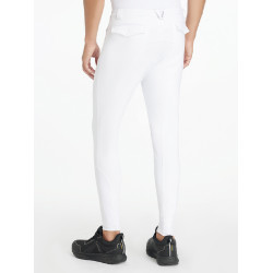 Pantalón de equitación LeMieux con asiento de silicona Sports para hombre Blanco