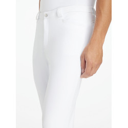 Pantalón de equitación LeMieux con asiento de silicona Sports para hombre Blanco