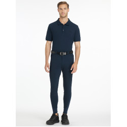 Pantalón de equitación LeMieux con asiento de silicona Sports para hombre Marino Azul marino