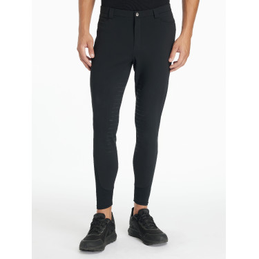 Pantalón de equitación LeMieux con asiento de silicona Sports para hombre Almendra Marr&amp;amp;amp;oacute;n