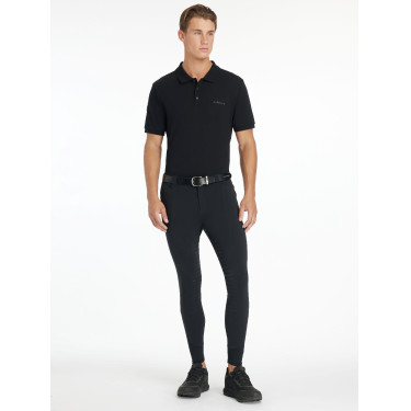 Pantalón de equitación LeMieux con asiento de silicona Sports para hombre Almendra Marr&amp;amp;amp;oacute;n