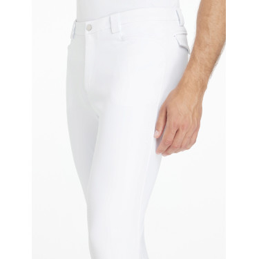 Pantalón de equitación LeMieux Sport para hombre Blanco