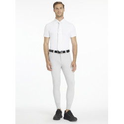 Pantalón de equitación LeMieux Sport para hombre Gris claro
