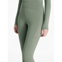 Leggings de equitación cepillados Young Rider LeMieux Nell Romero Verde