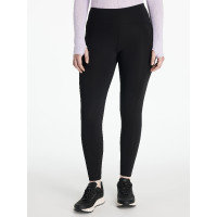 Jersey de equitación LeMieux cepillado Natalie para mujer Negro