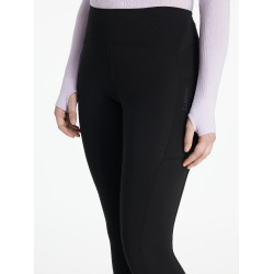 Jersey de equitación LeMieux cepillado Natalie para mujer Negro