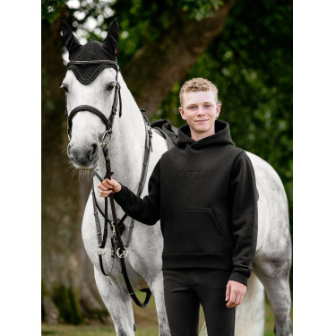 Sudadera con capucha Young Rider LeMieux para niño Negro