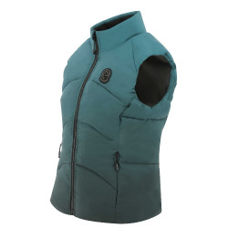 Chaleco sin mangas Equithème Lina para niños Turquesa Azul Chaleco sin mangas Equithème Lina para niños Turquesa Azul