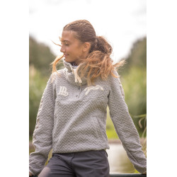 Sudadera Pénélope Pépita Gris