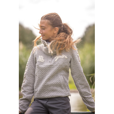 Sudadera Pénélope Pépita Gris