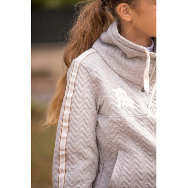 Sudadera Pénélope Pépita Gris