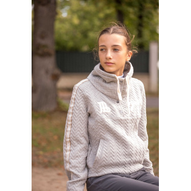 Sudadera Pénélope Pépita Gris