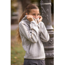 Sudadera Pénélope Pépita Gris