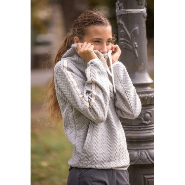 Sudadera Pénélope Pépita Gris