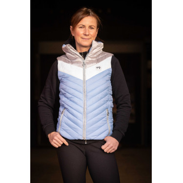 Plumífero Pénélope Camelia Azul ártico