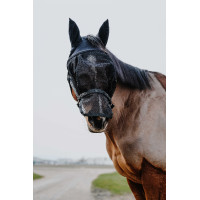 Cabezada + máscara Equithème Negro Cabezada + máscara Equithème Negro
